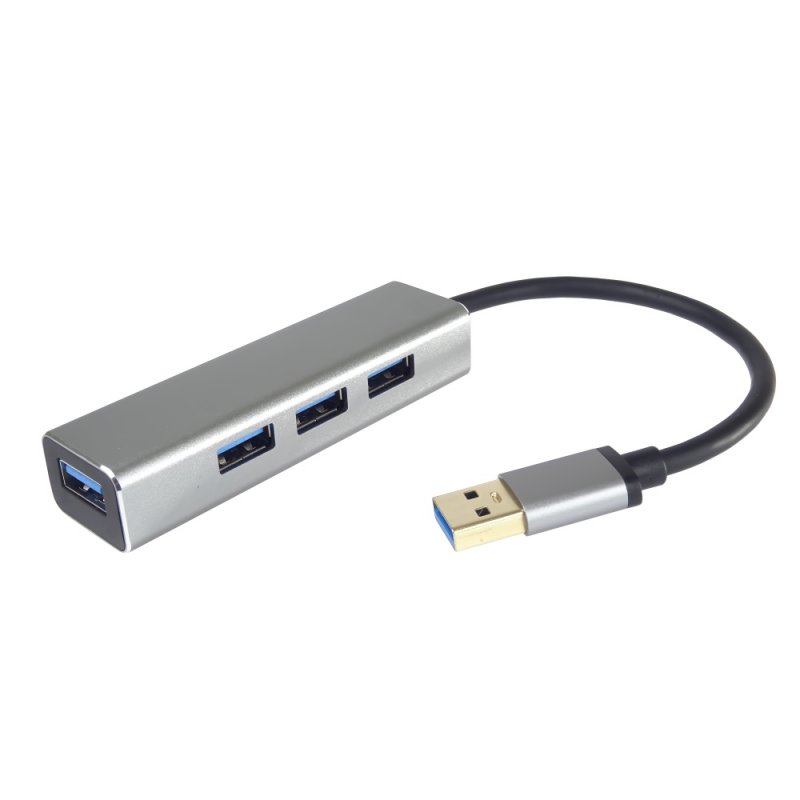 PremiumCord USB 3.0 Superspeed HUB 4-portový - obrázek produktu