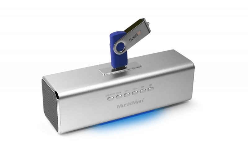 Technaxx MusicMan, baterie 600 mAh, FM, USB, stří. - obrázek produktu