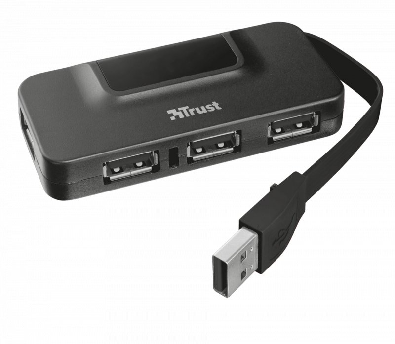 Rozbočovač TRUST Oila 4 Port USB 2.0 Hub - obrázek produktu