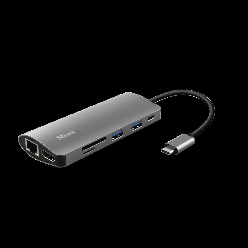 TRUST DALYX 7-IN-1 USB-C ADAPTER - obrázek produktu