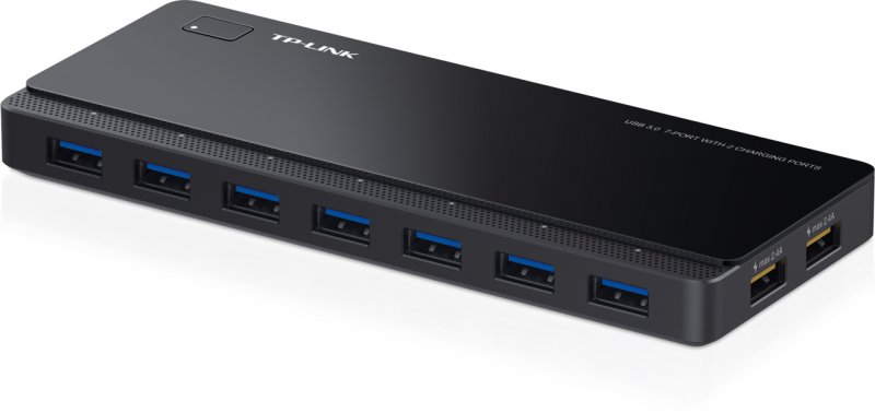 TP-Link 7 ports USB 3.0 Hub + 2 power charge USB ports - obrázek produktu