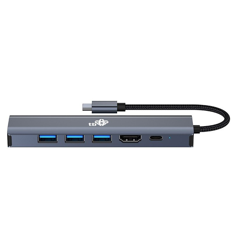 TB Touch USB C 6v1 - HDMI, USBx3, PD, RJ-45 - obrázek č. 5