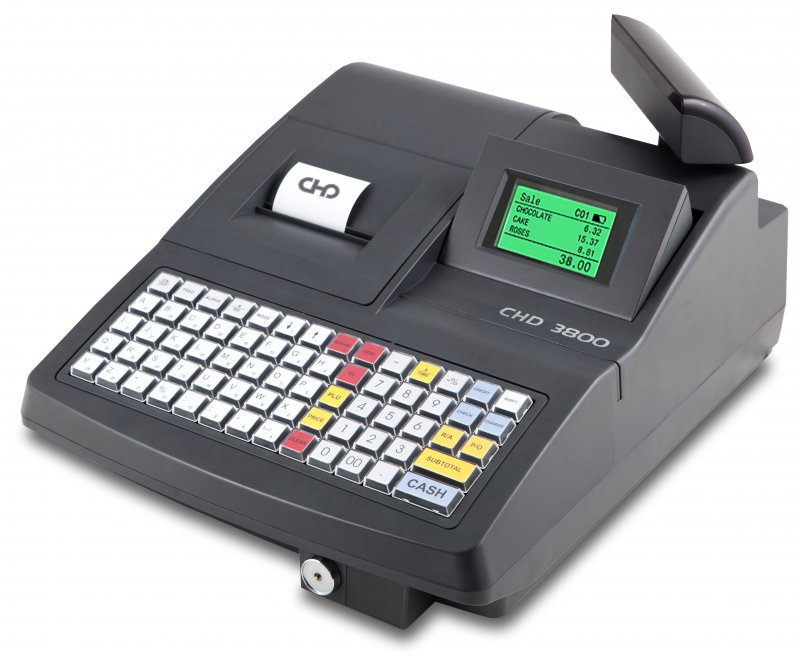 Registrační pokladna CHD3850 bez pokladní zásuvky- skladovka - obrázek produktu