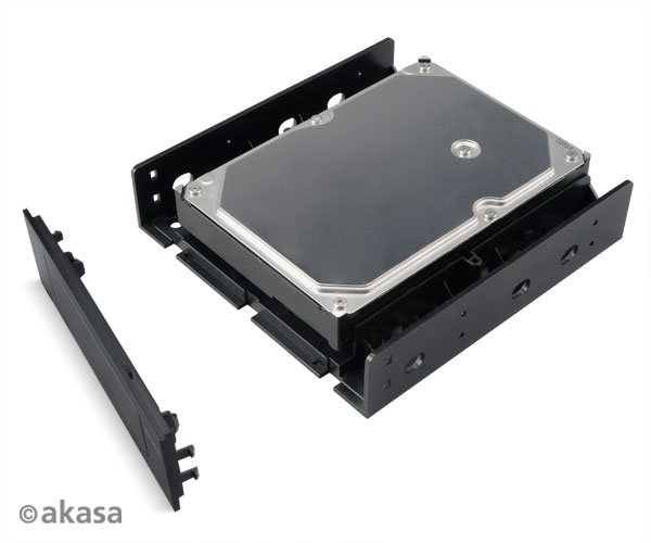 AKASA 3.5"/ SSD/ HDD adaptér do 5,25" pozice - obrázek č. 2