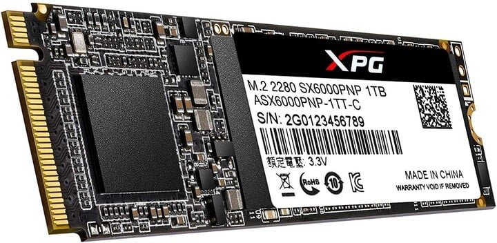 ADATA SX6000 Pro/ 1TB/ SSD/ M.2 NVMe/ 5R - obrázek č. 1