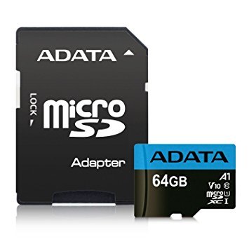 Adata/ micro SDHC/ 64GB/ 100MBps/ UHS-I U1 /  Class 10/ + Adaptér - obrázek produktu