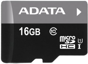 Adata/ micro SDHC/ 16GB/ 50MBps/ UHS-I U1 /  Class 10/ + Adaptér - obrázek produktu