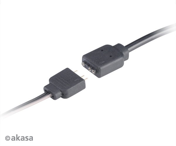 AKASA - RGB LED kabel-splitter adresovatelný 50 cm - obrázek č. 2