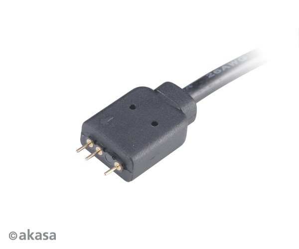 AKASA - RGB LED kabel-splitter adresovatelný 50 cm - obrázek č. 1