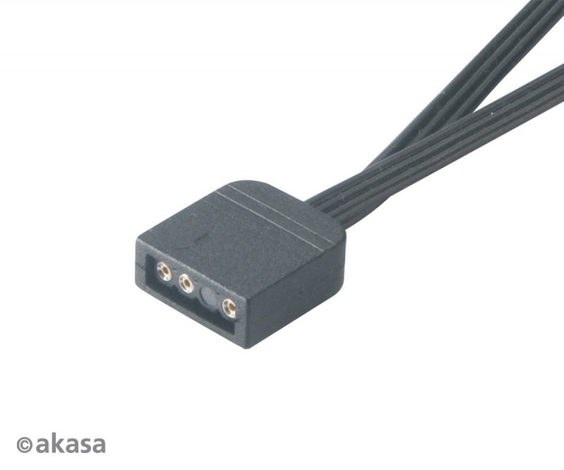 AKASA - aRGB LED splitter, 3-pin 2 ks - obrázek č. 5