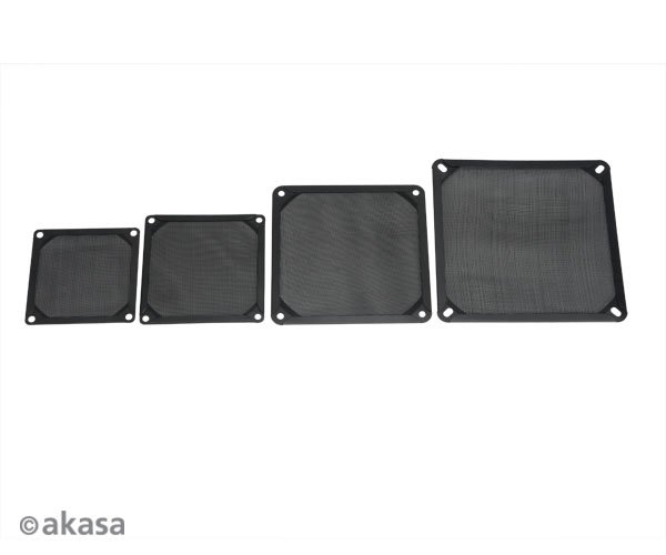 AKASA 8cm Aluminium fan filter - obrázek produktu