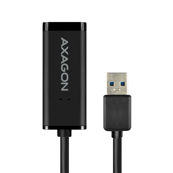 AXAGON ADE-SR, USB-A 3.2 Gen 1 - Gigabit Ethernet síťová karta, auto instal, černá - obrázek č. 4