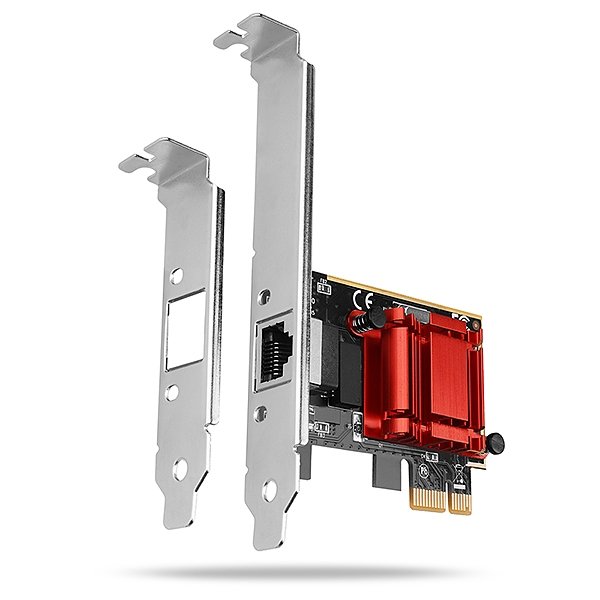 AXAGON PCEE-GIX, PCIe síťová karta - 1x Gigabit Ethernet port (RJ-45), Intel i210AT, PXE, vč. LP - obrázek produktu