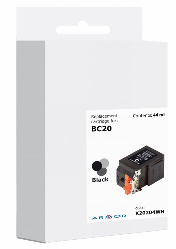 Armor ink-jet pro Canon BJC 4000 (BC20), 44ml, B - bílá krabička - obrázek produktu