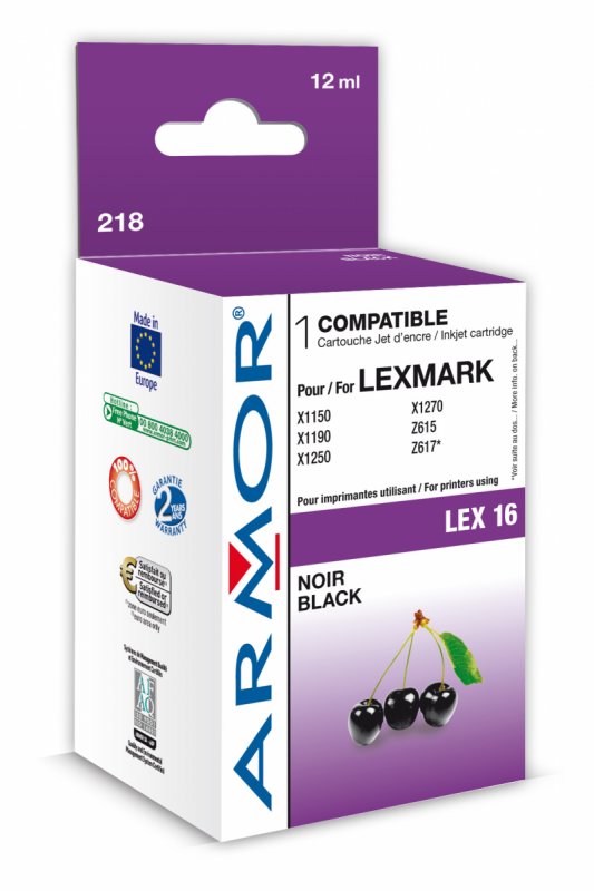 Armor ink-jet  Lexmark Z13  černá, 15ml (10N0016) - obrázek produktu