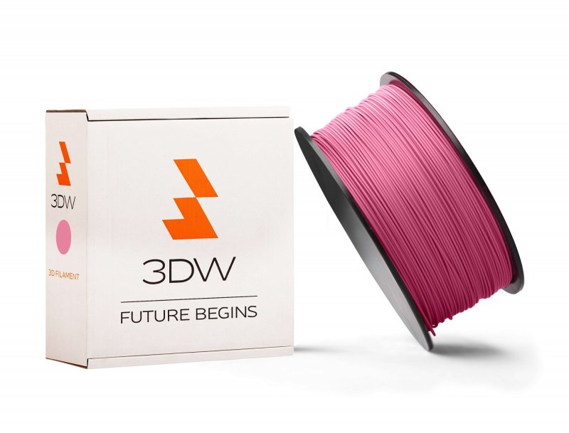 3DW - PLA filament 1,75mm růžová, 0,5 kg, tisk190-210°C - obrázek produktu