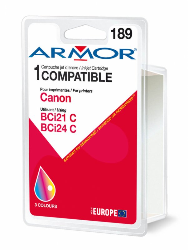 Armor ink-jet pro CANON Bci-21/ 24C, 3 colors - obrázek produktu