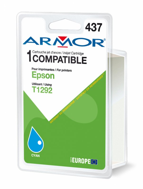 Armor ink-jet pro EPSON C13T12924012, modrá/ cyan - obrázek produktu