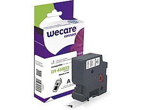 WECARE ARMOR páska kompatibilní s DYMO S0720830,Black/ White,19mm*7m - obrázek produktu