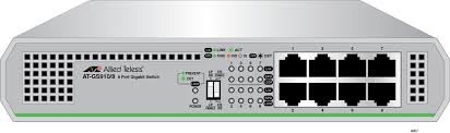 Allied Telesis 8xGB switch AT-GS910/ 8E - obrázek produktu