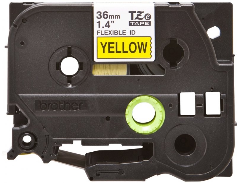 TZE-FX661 žlutá /  černá, 36mm - obrázek produktu