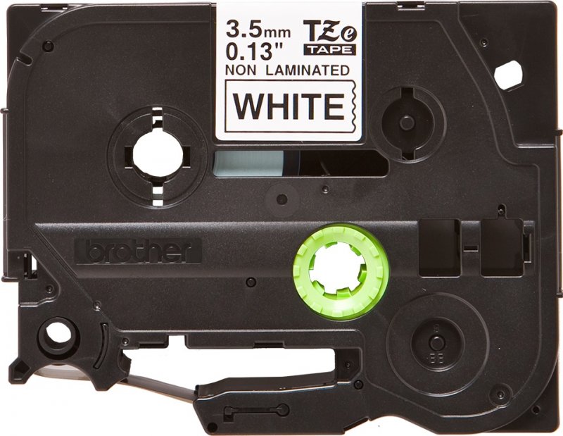 TZE-N201, bílá /  černá (3,5mm, 8m, nelaminovaná) - obrázek produktu