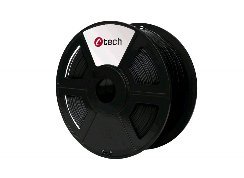 HIPS BLACK černá C-TECH, 1,75mm, 1kg - obrázek produktu