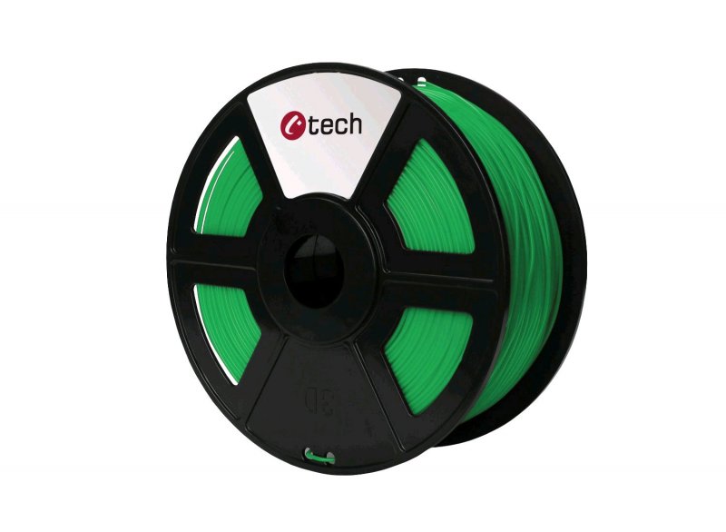 HIPS GREEN zelená C-TECH, 1,75mm, 1kg - obrázek produktu