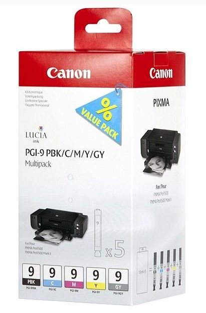 Canon PGI-9 PBK/ C/ M/ Y/ GY Multi Pack - obrázek produktu