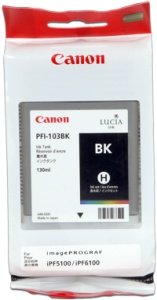 Canon zásobník inkoustu PFI-103, černý - obrázek produktu