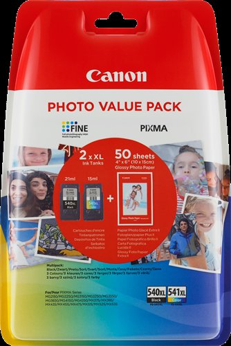 Canon PG-540XL /  CL-541XL + 50x GP-501 - obrázek produktu