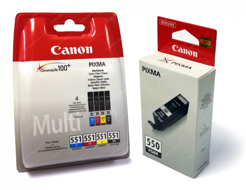 Canon PGI-550 + CLI-551 C/ M/ Y/ BK/ GY  Multi pack - obrázek produktu