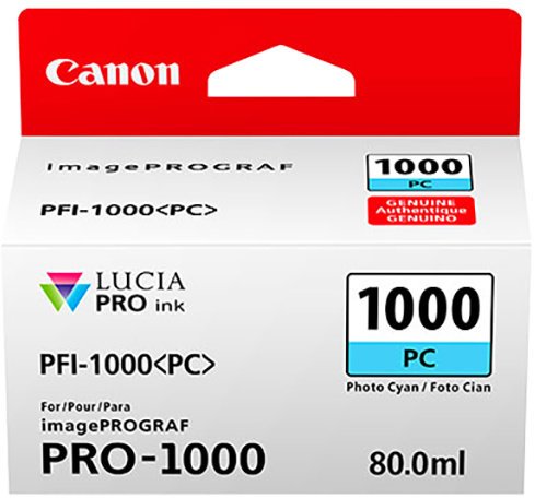 Canon PFI-1000 PC, photo azurový - obrázek produktu