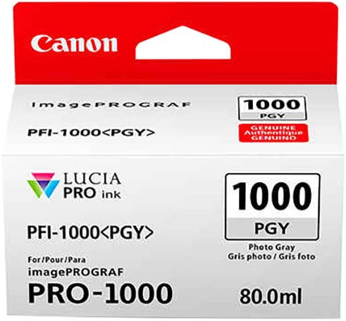 Canon PFI-1000 PGY, photo šedý - obrázek produktu