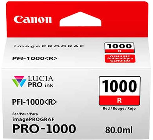 Canon PFI-1000 R, červený - obrázek produktu