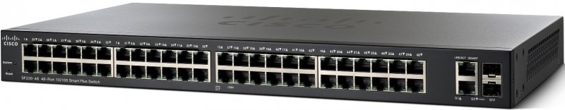 Cisco SF220-48-K9-EU 48x10/ 100 Smart+ Switch - obrázek produktu