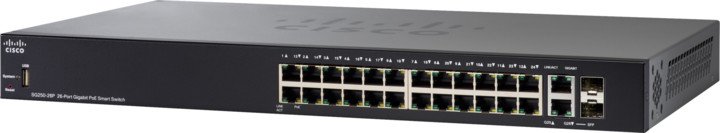 Cisco SG250-26HP - nový nástupce cbs250 - obrázek produktu
