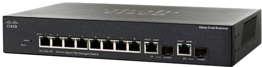 Cisco SG355-10P 10-port Gigabit POE Managed Switch - obrázek produktu