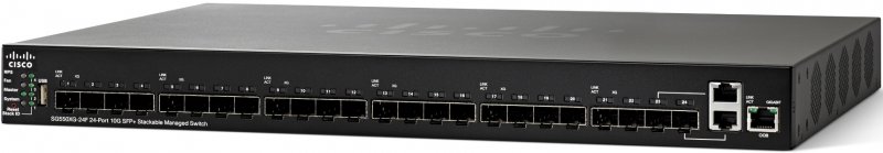 Cisco SG550XG-24F, 24x 10G SFP+ Stac. Mng Switch - obrázek produktu