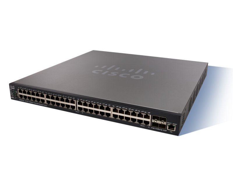 Cisco SX550X-52 48x 10 GE copper ports4x 10 GE SFP+ - obrázek produktu
