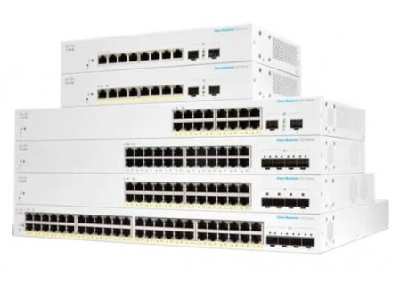 Cisco Bussiness switch CBS220-8FP-E-2G-EU - obrázek produktu