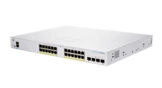 Cisco Bussiness switch CBS250-24PP-4G-EU - obrázek produktu