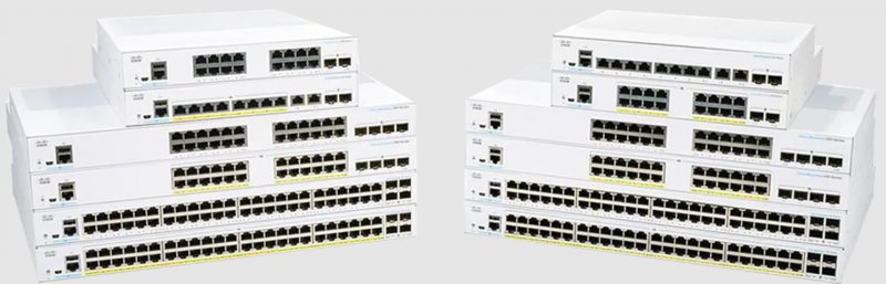 Cisco Bussiness switch CBS350-12NP-4X-EU - obrázek produktu