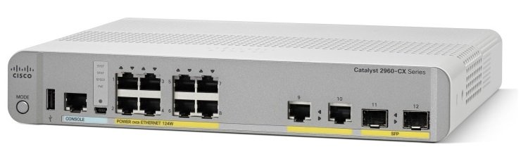 Cisco WS-C2960CX-8TC-L - obrázek produktu