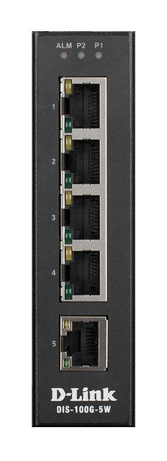 D-Link DIS-100G-5W Industrial Gigabit Unmanaged Switch - obrázek č. 3