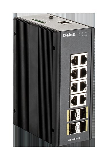 D-Link DIS-300G-12SW Industrial Gigabit Managed Switch with SFP slots - obrázek č. 5