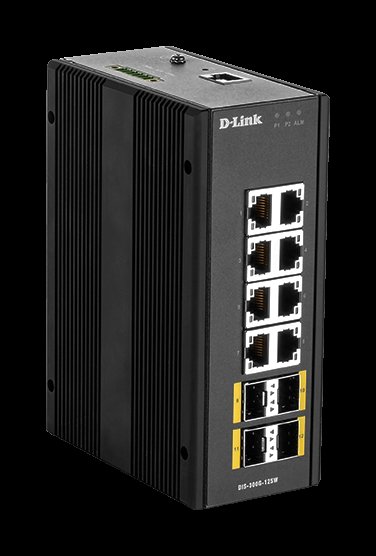 D-Link DIS-300G-12SW Industrial Gigabit Managed Switch with SFP slots - obrázek produktu