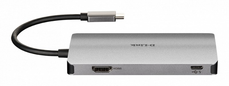 D-Link 6-in-1 USB-C Hub with HDMI/ Card Reader/ Power Delivery - obrázek č. 2