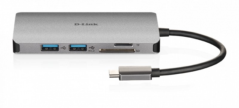 D-Link 6-in-1 USB-C Hub with HDMI/ Card Reader/ Power Delivery - obrázek č. 1