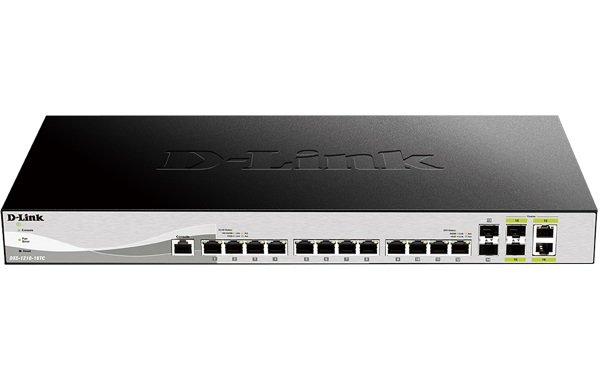 D-Link DXS-1210-16TC 12x10GbE 4xSFP+ switch - obrázek produktu